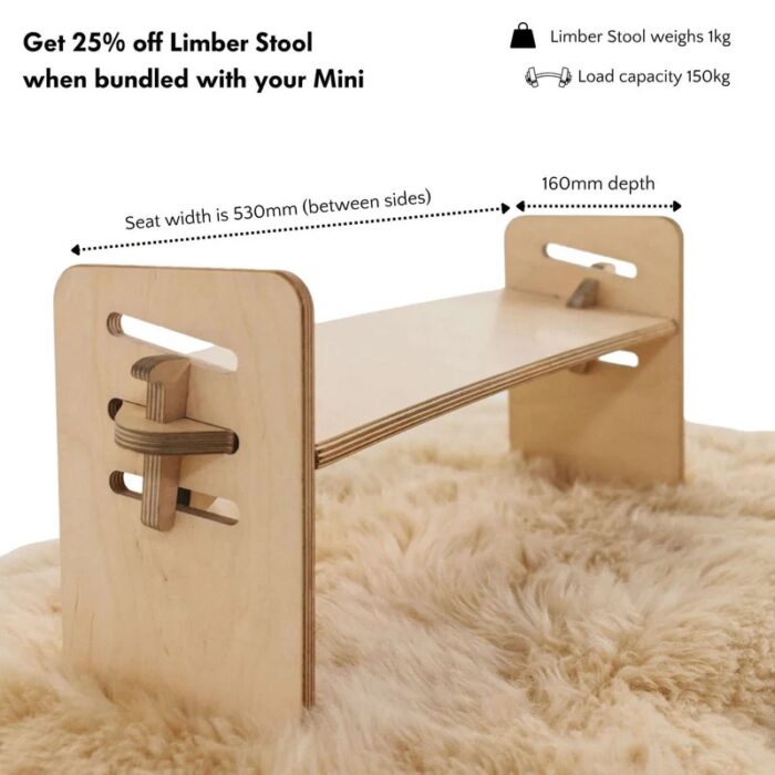Limber Stool (for the Petal Desks) – Limber - FIL Furniture