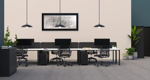 Back-to-Back Desk | FIL Furniture