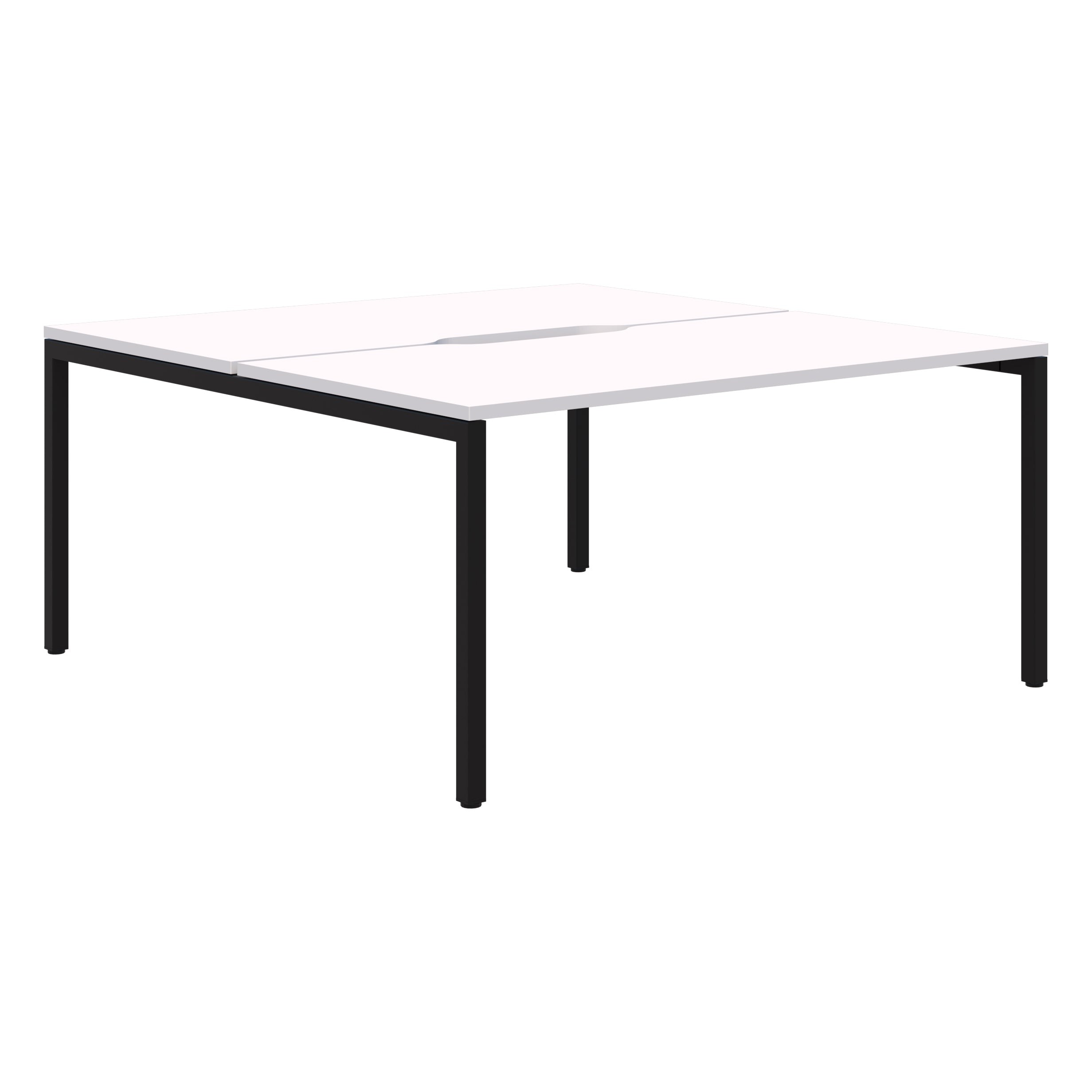 Avero Fixed Height Desk - 2 Pod Back-to-Back – Accent - From $989 - Image 3