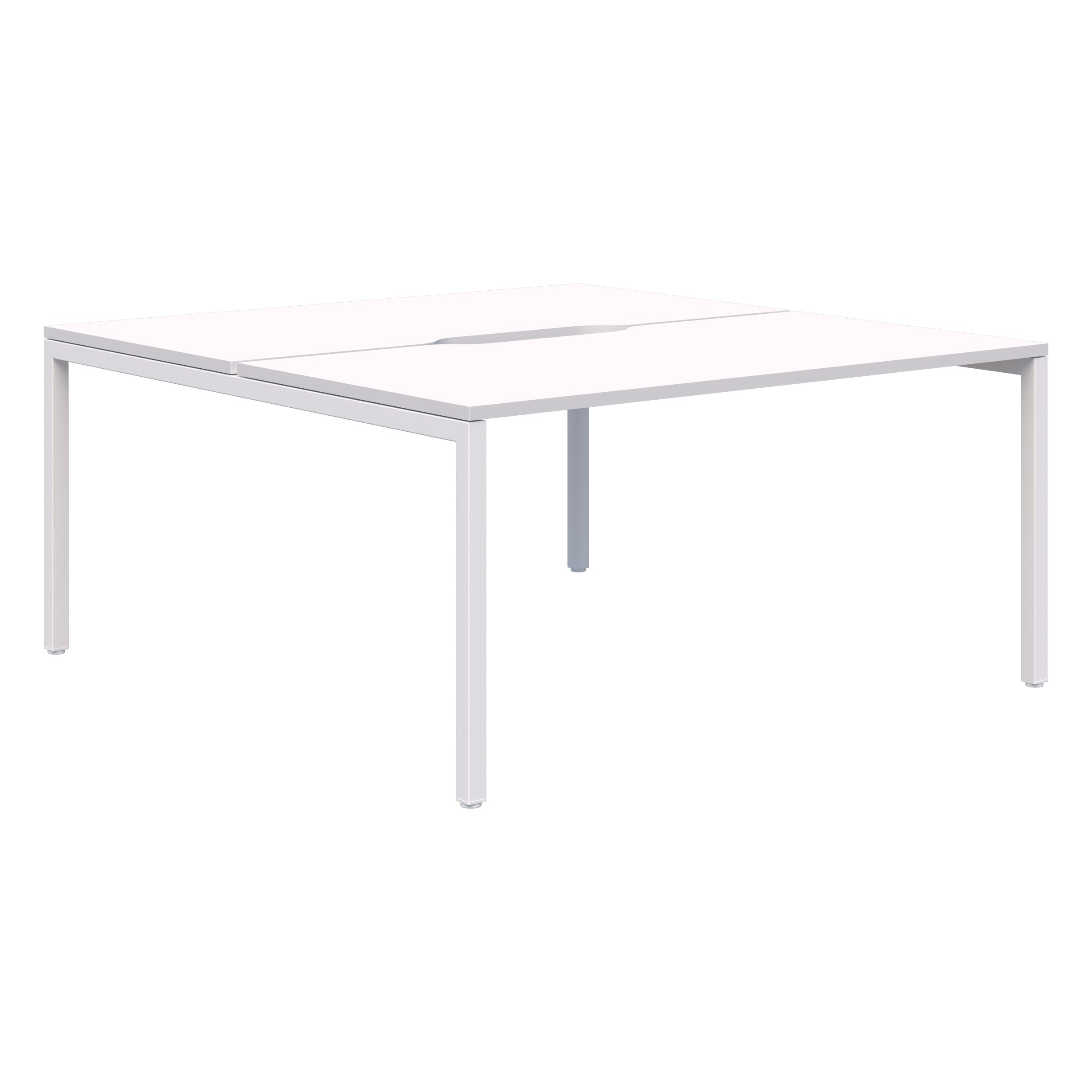 Avero Fixed Height Desk - 2 Pod Back-to-Back – Accent - From $989 - Image 5